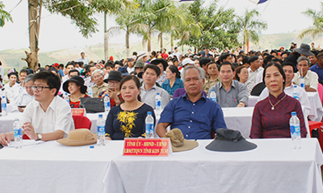 Lễ tưởng niệm các anh hùng liệt sĩ hy sinh  tại Chư Tan Kra.